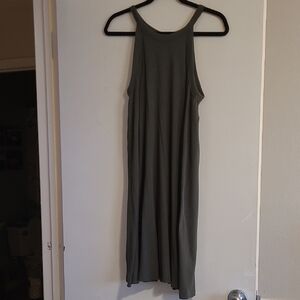 GAP Olive Green Midi Dress